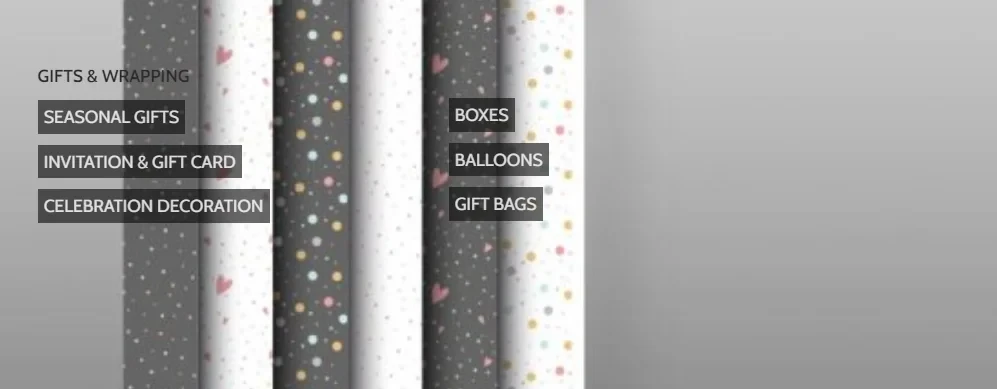 GIFTS & WRAPPING